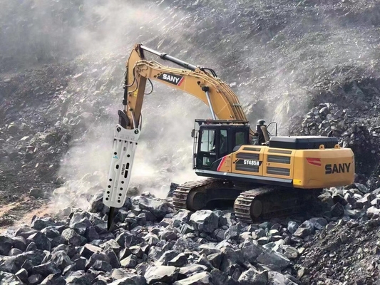 Open Type Excavator Hydraulic Breaker 140mm Wide Excavator Breaker Backhoe