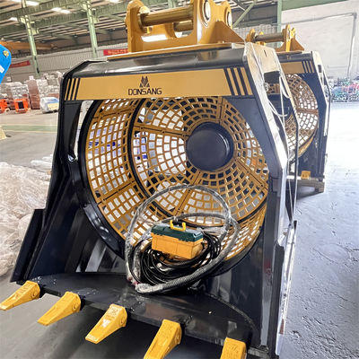 Rotating Screening Bucket Low Maintenance Good Price Good Quantity Excavator Attachment Excavator Rotating Screening Bucke Crusherening Bucket Rotating Screening Factory